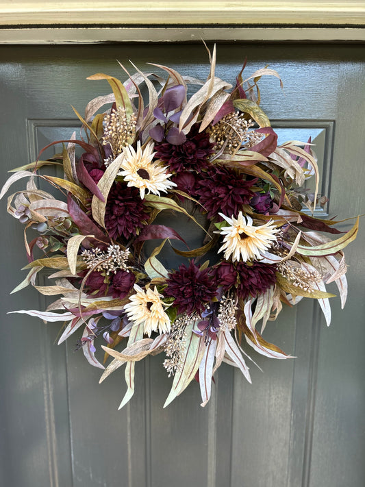 Elegant Fall Wreath